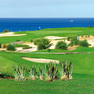 a golf course in the algarve