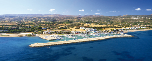 view of tala harbour and beach