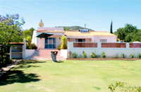 The Fruish family home in Santa Barbara