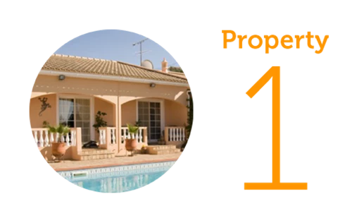 Property 1: Three bed villa in Loule