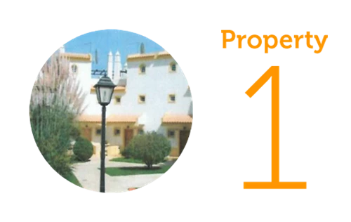 Property 1: Two-bed townhouse in Alvor