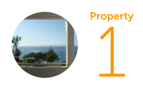 Property 1: Front line two-bed apartment with sea views