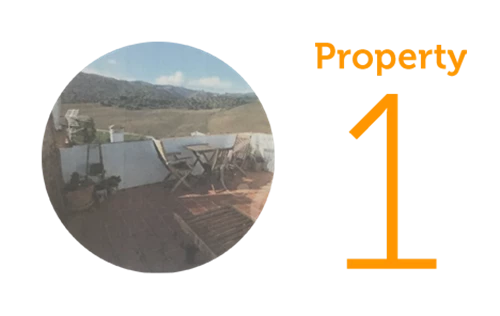 Property 1: Two-bed village house in Riogordo