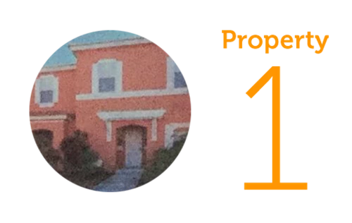 Property 1: Three-bed townhouse in Kissimmee