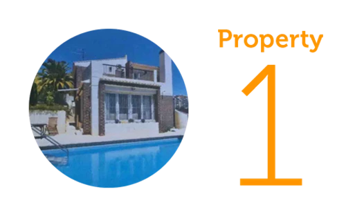 Property 1: Three-bed villa in Calpe