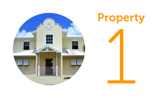 Property 1: Three bed house in Castries