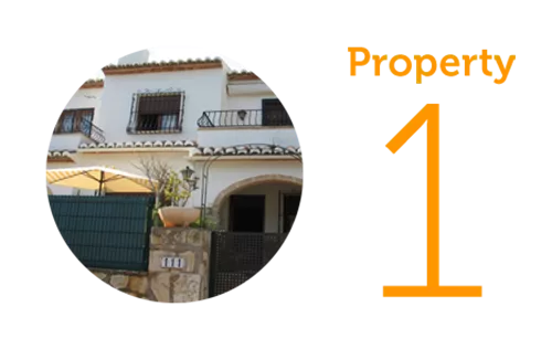 Property 1: Two bed townhouse in Javea