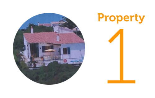 Property 1: Three-bedroom villa in Cala Longa