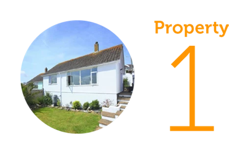 Property 1: Two bed bungalow in Perranporth