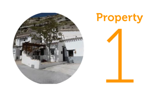 Property 1: Two-bedroom house in Galera Granada
