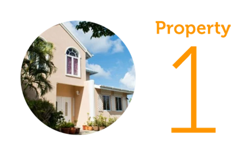 Property 1 - £352,000 Four-bedroom villa in Cas En Bas