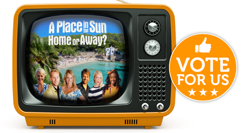 A Place in the Sun Nominated for TV Choice Award!