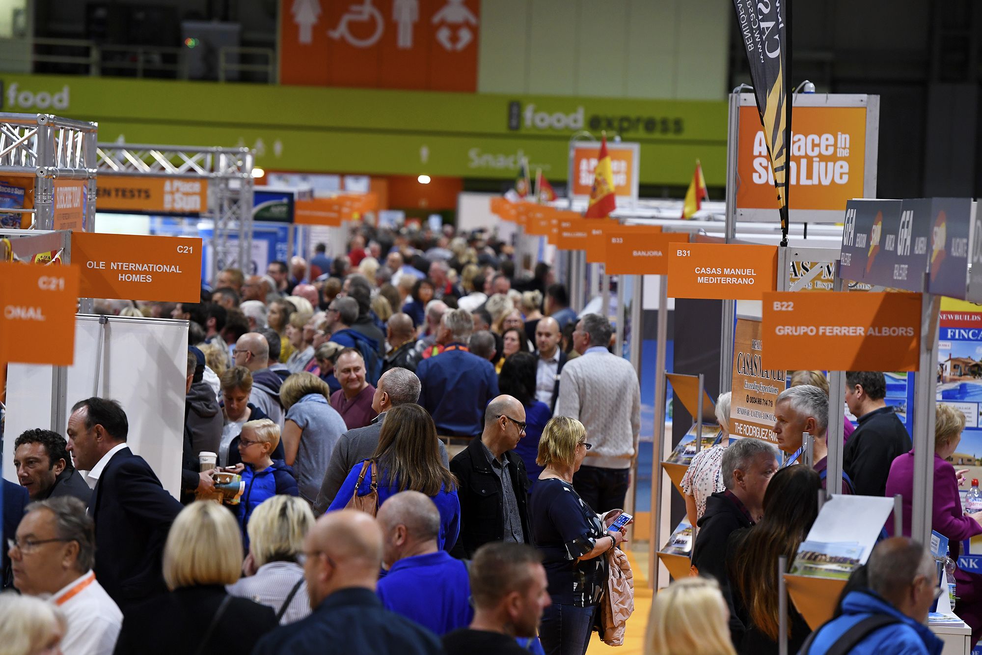 Record numbers at A Place in the Sun Live Birmingham 2018 Record numbers at A Place in the Sun Live Birmingham 2018