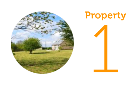 Property 1: Three-bedroom house and gite