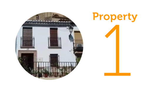 Property 1: Three-bed townhouse in Antequera