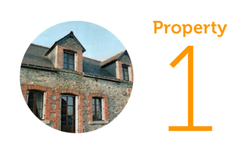 Property 1: Four-bedroom farmhouse in Brehan