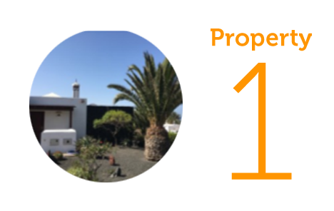 Property 1: Two-bedroom villa in Playa Blanca