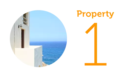 Property 1: One-bedroom house in Chora