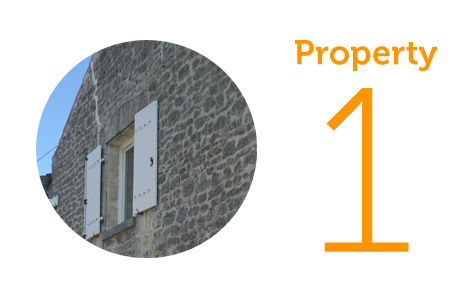 Property 1: Two-bedroom house in Saint Georges- d’Oleron