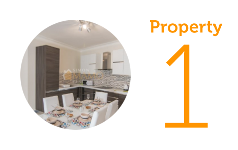 Property 1: Three-bedroom apartment in Xewkija