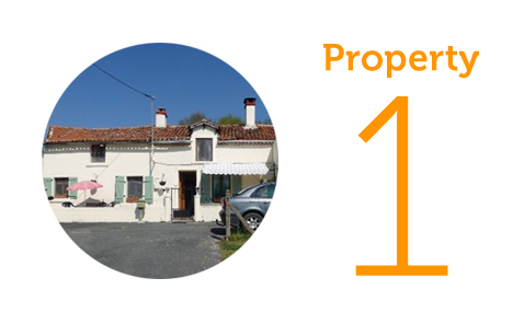Property 1: Three-bedroom house in Le Dorat