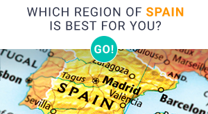 Interactive Map of Spanish Regions