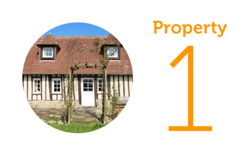 Property 1: Two-bedroom cottage in Cany-Barville