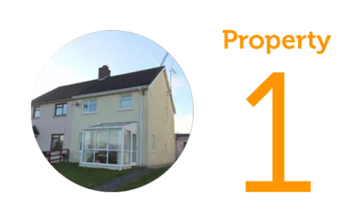 HOME Property 1: Three-bedroom house in Llanybydder