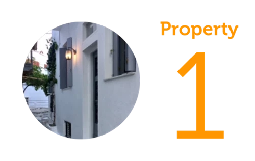 Property 1: Two-bedroom house in Skopelos