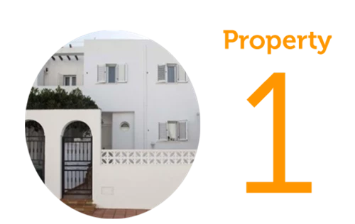 Property 1: Three-bedroom townhouse in Mojácar Playa