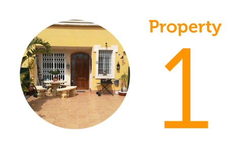Property 1: Two-bedroom villa in La Tercia
