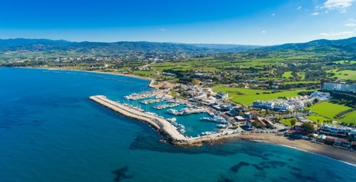 VIew of Latchi, Paphos