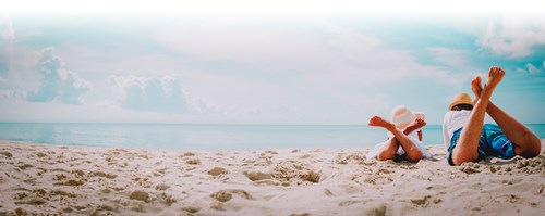 Couple on beach