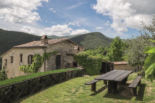 Umbria house and view
