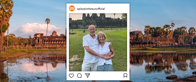 “We thought we’d retire to Spain or Portugal but now we’re going to Cambodia”