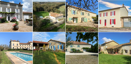 Houses in Sauze-Vaussais