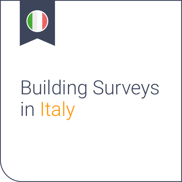 Building surveys in Italy