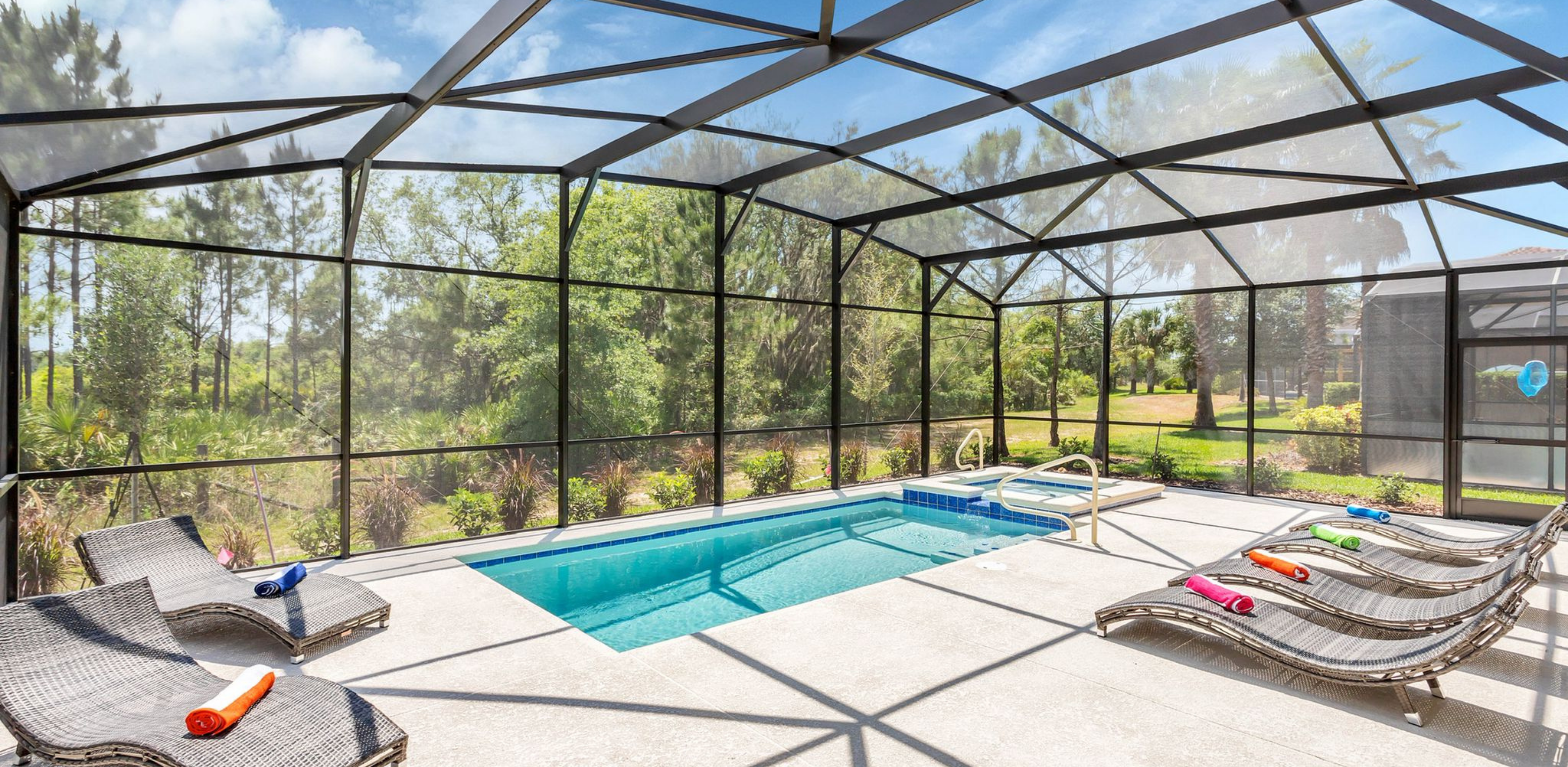 Florida villa with pool
