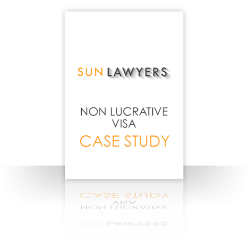 Non Lucrative Visa Case Study