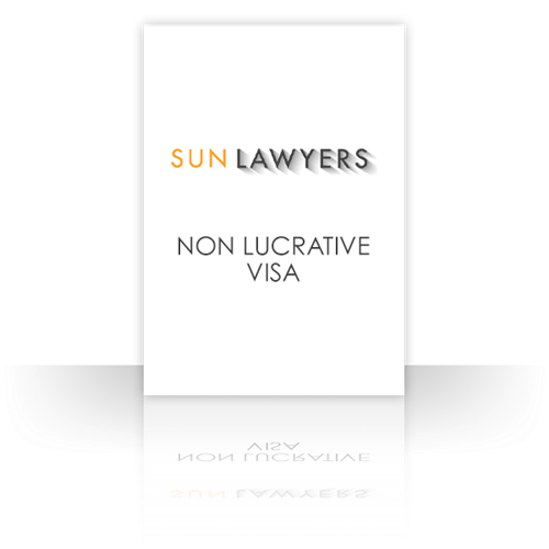Non Lucrative Visa Information Sheet