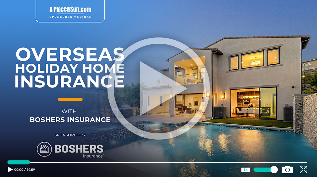 Overseas Holiday Home Insurance with Boshers Insurance