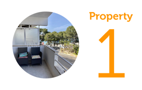 Property 1 1 Bedroom Apartment with Sea View in Santa Ponsa