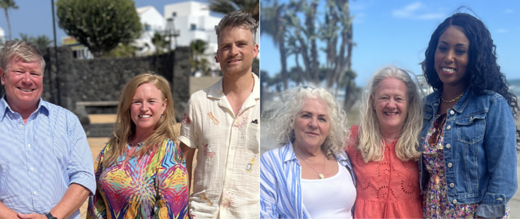 Lanzarote and Costa del Sol, Ben Hillman and Leah Charles-King
