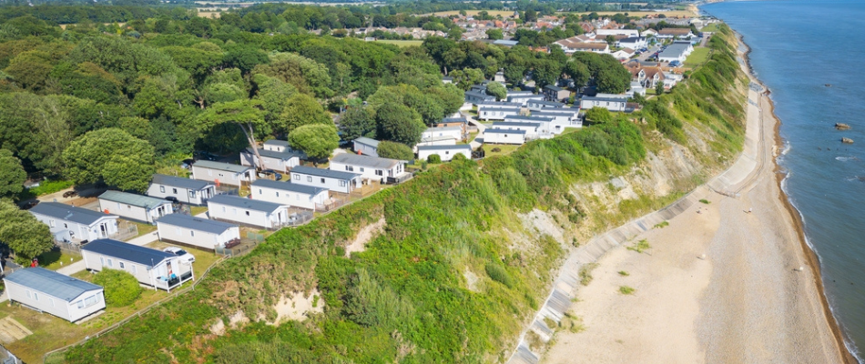 UK Park homes by the coast