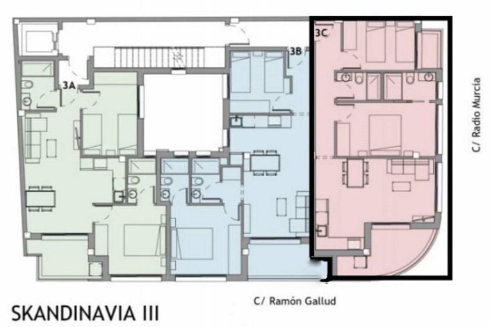 Image No.14-2 Bed Apartment for sale