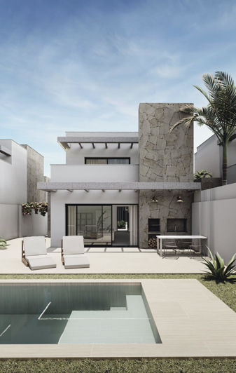 Image No.1-Villa de 3 chambres à vendre à San Juan De Los Terreros