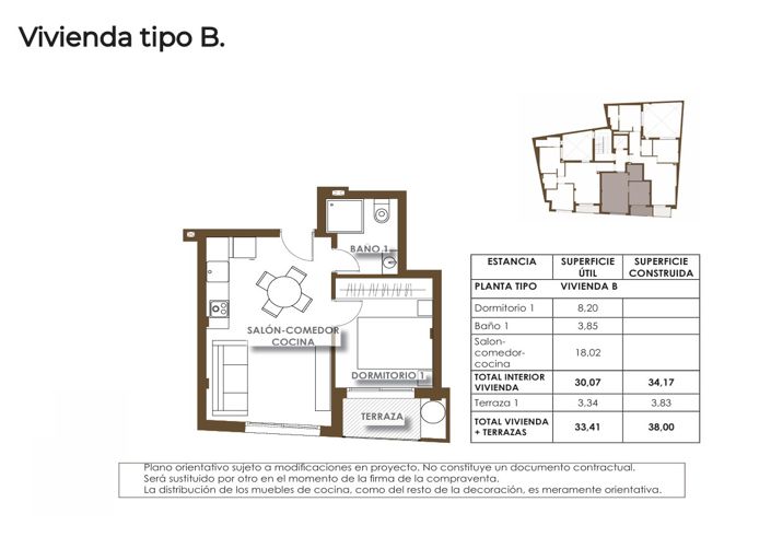 Image No.13-Appartement de 1 chambre à vendre à Torrevieja
