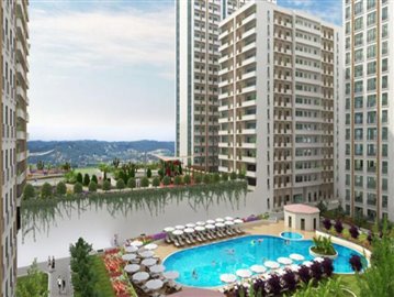 Appartement de 1 chambre à vendre à Bahcesehir