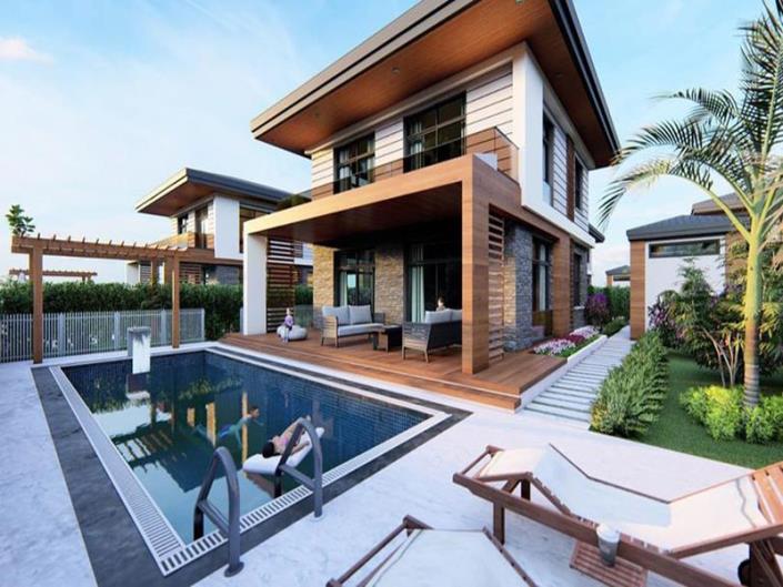 Image No.1-Villa / Détaché de 4 chambres à vendre à Belek
