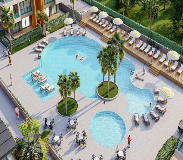 Image No.2-Appartement de 1 chambre à vendre à Kumköy